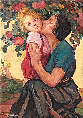 Mollycoddle by Mina Wepper - Auction record, sale price, and art valuation. Compare with similar artists and explore comparable artworks.