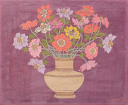 Still life with anemones by Vasile Celmare - Auction record, sale price, and art valuation. Compare with similar artists and explore comparable artworks.