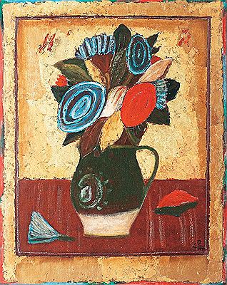 Vase with flowers