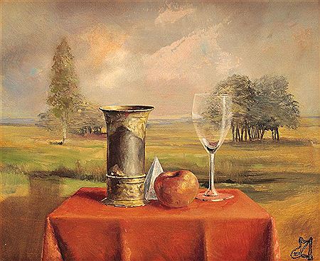 Sample artwork by Zamfir Dumitrescu (Born 1946), known for painting - View similar artists and auction records