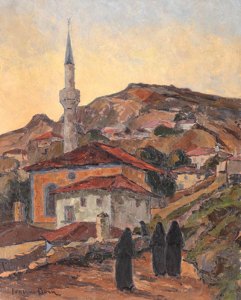 Evening scene in Balchik