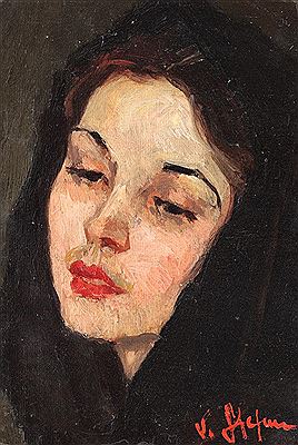 Melancholy by Vasile Stefan - Auction record, sale price, and art valuation. Compare with similar artists and explore comparable artworks.