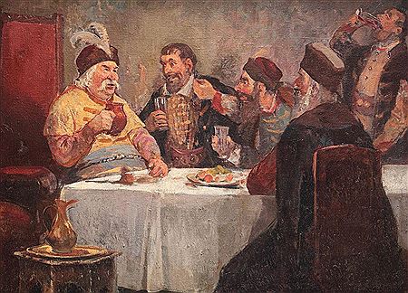 Feast boyars by Ion Stoica Dumitrescu - Auction record, sale price, and art valuation. Compare with similar artists and explore comparable artworks.