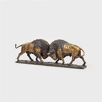 Buffalo fight