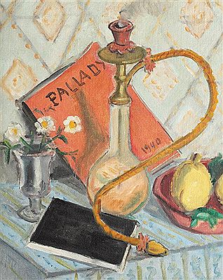 Natura moarta cu narghilea ?i gutui by Theodor Pallady - Auction record, sale price, and art valuation. Compare with similar artists and explore comparable artworks.