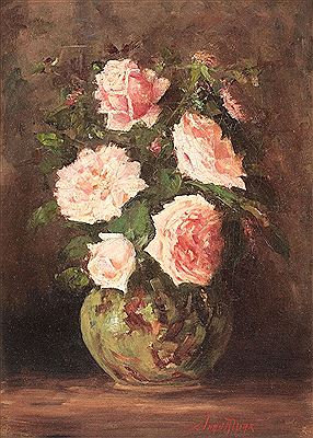 Vase with Roses