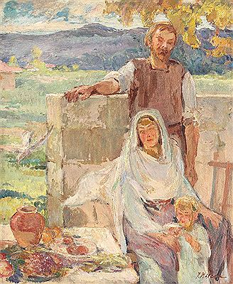 Romanian family Allegory