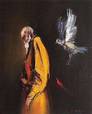 Sample artwork by Radu Daranga (Born 1944), known for painting - View similar artists and auction records