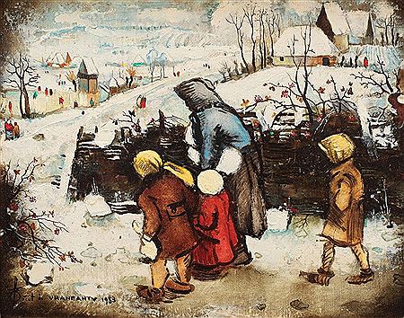 Winter, coming home