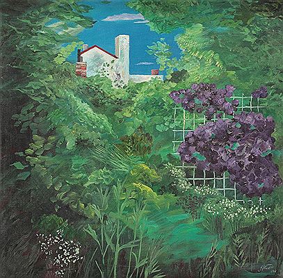 The painter's garden