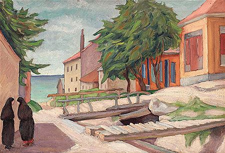 Tataroaice la Balcic by George Barbieri - Auction record, sale price, and art valuation. Compare with similar artists and explore comparable artworks.