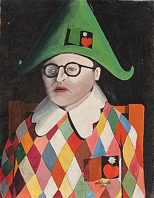 Portrait of Peter Vintila: Self-portrait