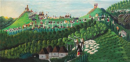 Sample artwork by Ion Nita-Nicodin (1909 - 1980), known for painting - View similar artists and auction records