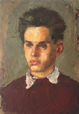 Portrait of Sever Frentiu: Selfportrait