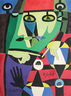 Le forfait (Joker) by Dan Bota - Auction record, sale price, and art valuation. Compare with similar artists and explore comparable artworks.
