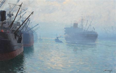 Diminea?a în portul Constan?a