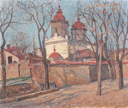 Col? de Bucure?ti by Gheorghe (Geo) Cardas - Auction record, sale price, and art valuation. Compare with similar artists and explore comparable artworks.