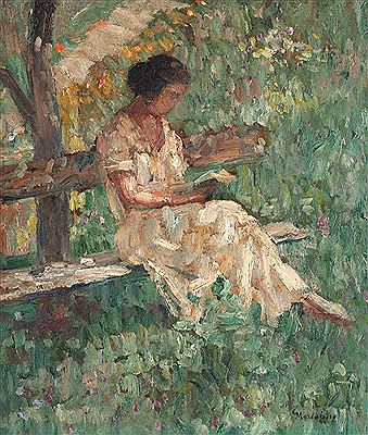 Reading in the park