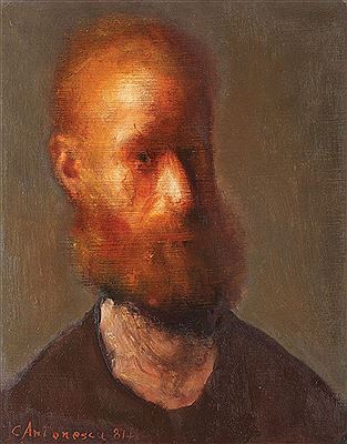 Portrait of Corneliu Antonescu: Self Portrait