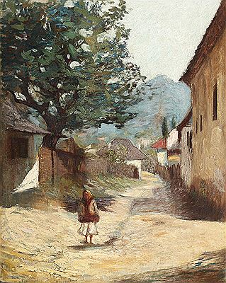Sample artwork by Alexander Satmary (1871 - 1933), known for painting - View similar artists and auction records