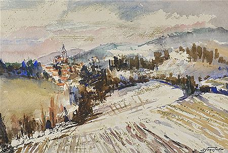 Neige à Yseron