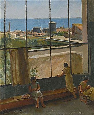 Fenêtre de la chambre du peintre à la villa Abd-El-Tif by Richard Maguet - Auction record, sale price, and art valuation. Compare with similar artists and explore comparable artworks.