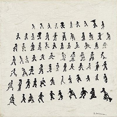 Foule solitaire