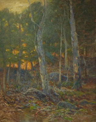 An autumnal forest scene by John Semon - Auction record, sale price, and art valuation. Compare with similar artists and explore comparable artworks.