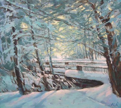 Winter, In the Park by Mark Kremer - Auction record, sale price, and art valuation. Compare with similar artists and explore comparable artworks.