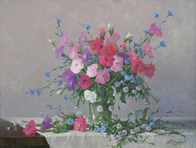 Still life with flowers