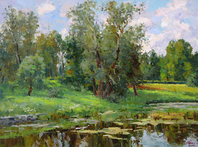 Pavlovsk Park. St. Petersburg by Evgeny Malyh - Auction record, sale price, and art valuation. Compare with similar artists and explore comparable artworks.