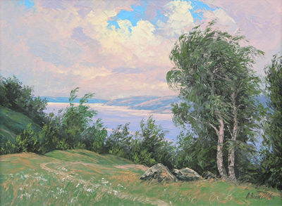 WINDY DAY by Alexander Volya - Auction record, sale price, and art valuation. Compare with similar artists and explore comparable artworks.