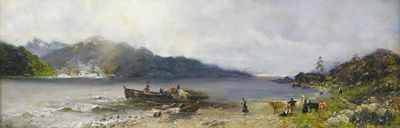 Sample artwork by Valentin Sorei (Born 1957), known for painting - View similar artists and auction records