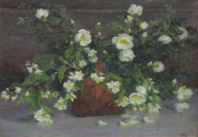 Jasmine and White Dogrose, 1996