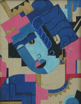 Head of a woman