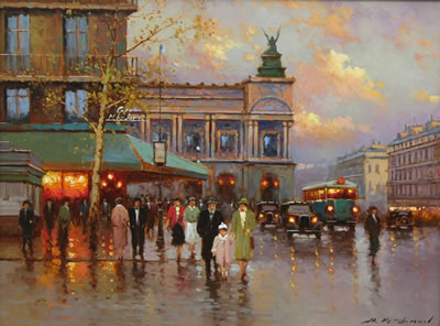 PARIS, PLACE DE L'OPERA