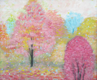 Landscape with trees