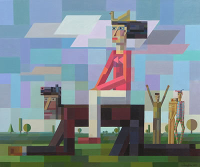 Sample artwork by Aurel Georgitca (Born 1970), known for painting - View similar artists and auction records