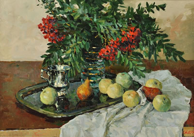 "Still Life with Ashberry"