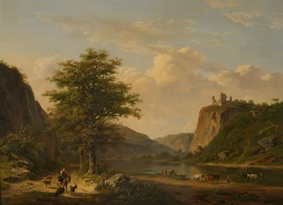 Pastoral landscape