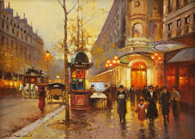 Paris. Theatre du Vaudeville