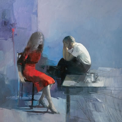 Sample artwork by Antonio Tamburro (Born 1948), known for figurative art - View similar artists and auction records