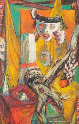 Still life with mask
