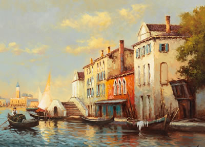 Venice; View on the Grand Canal"