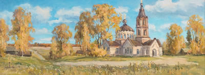 "Sunny September". by Vladimir Tupisov - Auction record, sale price, and art valuation. Compare with similar artists and explore comparable artworks.
