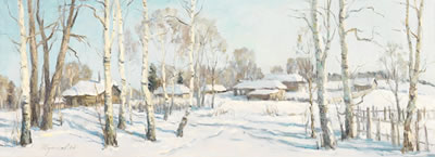 Sample artwork by Vladimir Tupisov (Born 1949), known for painting - View similar artists and auction records