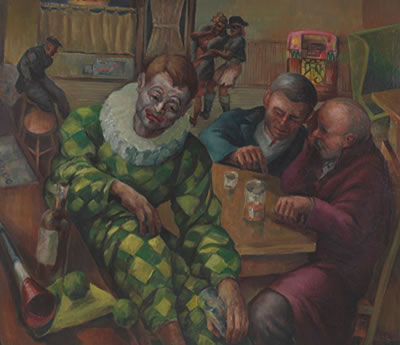 Narrative interior scene