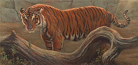 "Bengal Tiger" by Jack Richard - Auction record, sale price, and art valuation. Compare with similar artists and explore comparable artworks.