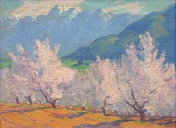 San Jacinto and Old Almond Orchard near Beaumont, CA
