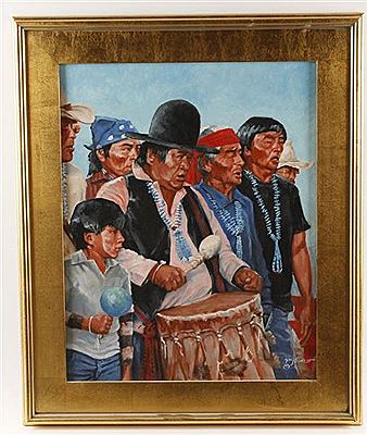 Indians at pow-wow